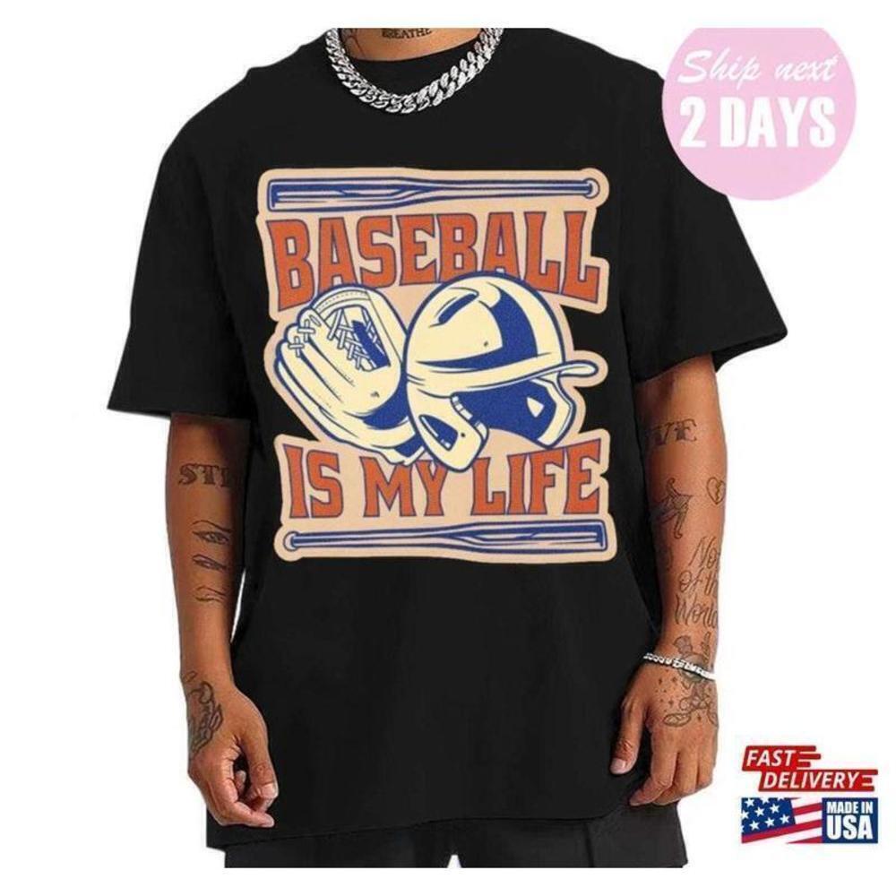 Retro Baseball Sports Fan Athletic Graphic Unisex T-Shirt